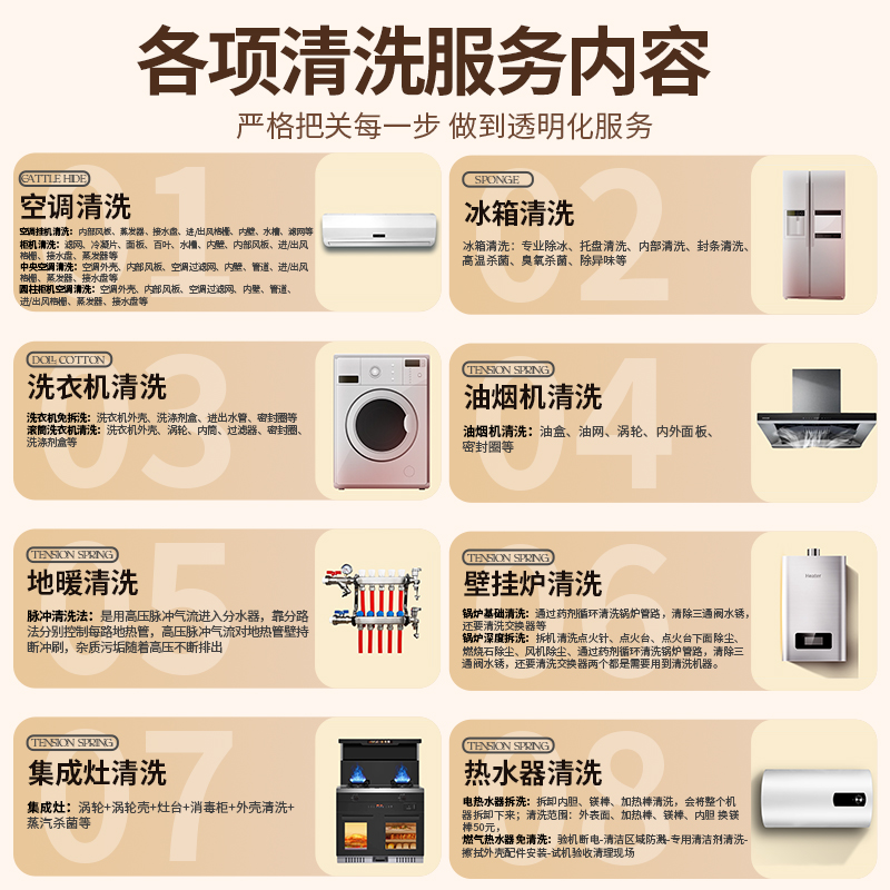 家电清洗上门抽油烟机,空调,挂机,热水器,冰箱,滚筒,洗衣机